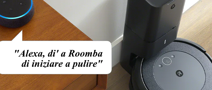iRobot Roomba i3+ controllo vocale