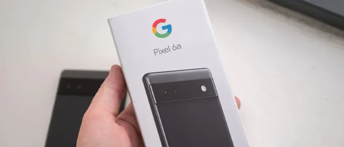 pixel 6a google confezione