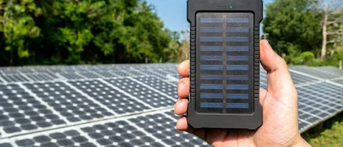 Come funziona un power bank con pannello solare