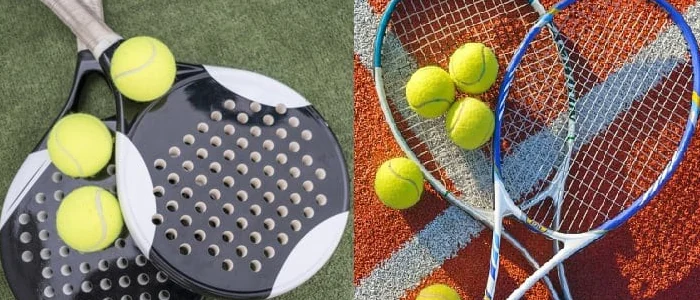 Differenza tra racchetta da tennis e da padel
