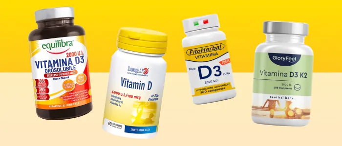 Migliori Integratori Vitamina D: Top 7 Luglio 2023