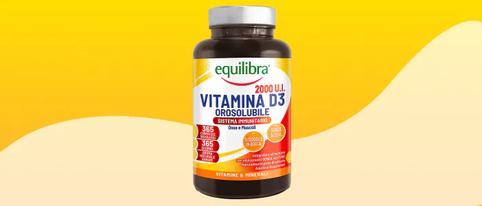 Integratore di vitamina D3 Equilibria