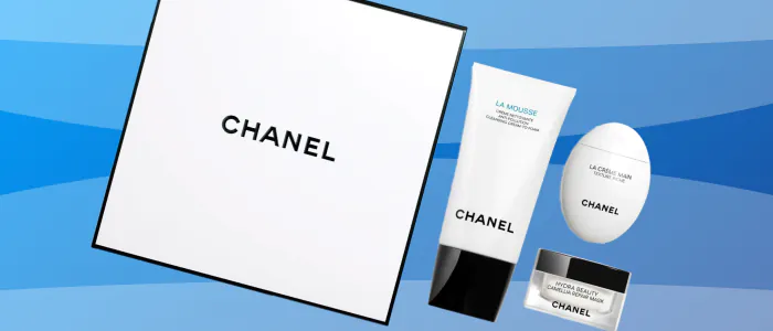 Cofanetto di prodotti mani Chanel