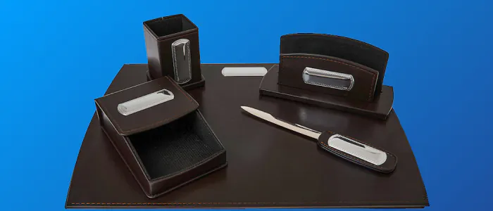 Set di accessori da scrivania Zanolli